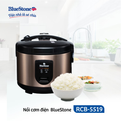 Nồi cơm điện nắp gài BlueStone RCB-5519 (1,8L -700W) - Hàng chính hãng