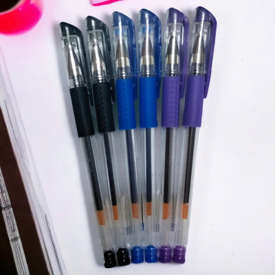 Bút Bi Gel Vinaplus VNP-017 - 0,5mm Màu xanh/ đen/ tím