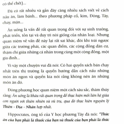 Minh Triết Trong Ăn Uống Của Phương Đông_FN
