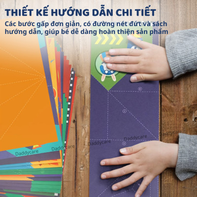 Origami Gấp Thủ Công Các Con Vật , Đồ Chơi Giáo Dục Cho Bé
