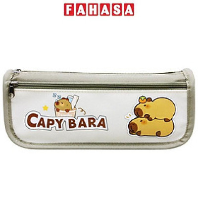 Bóp Viết Vải Capybara - Shunde 9111 - Màu Xám