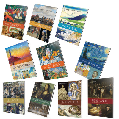Bộ 10 Cuốn Sách Danh Họa Nổi Tiếng Bậc Thầy Thế Giới ( Kèm Quà Tặng Đặc Biệt )