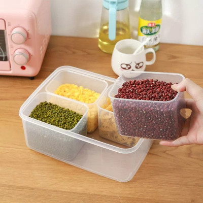 Hộp Bảo Quản Thực Phẩm Trong Tủ Lạnh Tiện Lợi Có Nắp Đậy Tránh Vi Khuẩn - Hàng Chính Hãng MINIIN