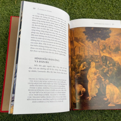  BỘ SÁCH DELUXE BOOKS (BỘ SÁCH SANG TRỌNG) - Leonardo, Michelangelo & Raphael - Cuộc đời của ba danh họa thời kì Phục Hưng