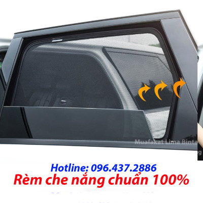 Rèm Che Nắng Ford Ecosport 2013-2022, Rèm Chắn Nắng Nam Châm Cho Xe ô tô, Bộ 4 Tấm, có nam châm