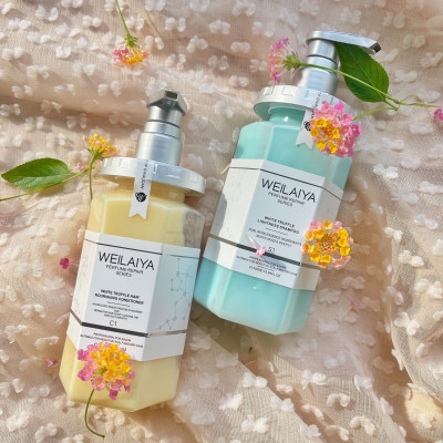 Combo Gội xả phục hồi đa tầng Nấm Truffle Weilaiya và Huyết thanh mọc tóc Weilaiya - Sạch dầu, kích mọc tóc, giúp tóc mềm mượt 