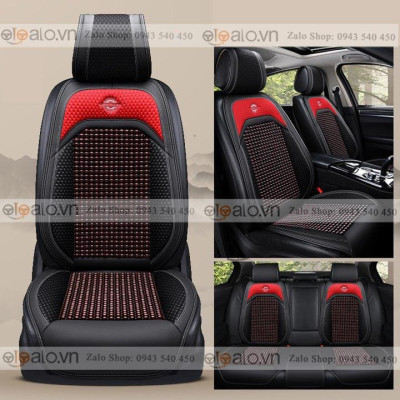 Áo trùm lót bọc ghế da xe ô tô Daewoo Matiz da hạt gỗ tự nhiên CAO CẤP