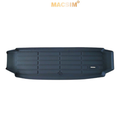 #BRV, Thảm lót cốp Honda BRV 2022+ (sd) nhãn hiệu Macsim chất liệu nhựa TPE  màu đen