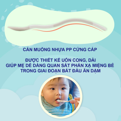 Muỗng mềm ăn dặm RICHELL TLI | Baby