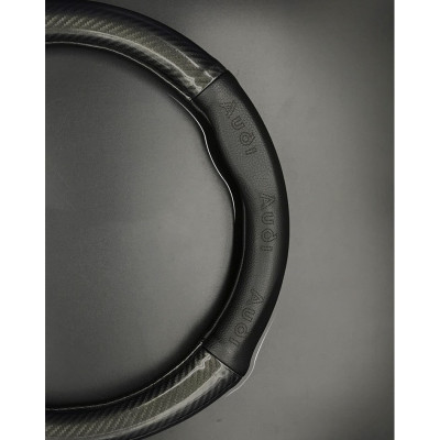 Bọc da vô lăng cacbon xe MAZDA 2, Mazda 3, Mazda 6, CX5, CX8, BT50, CX3, CX30 vân carbon cao cấp