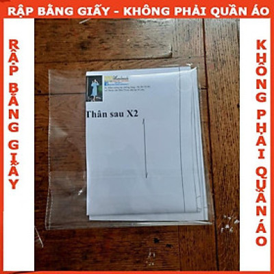 Rập giấy mã 664 (BẢN VẼ) rập đầm