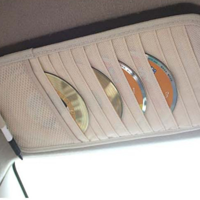 Bộ 3 Túi Kẹp Đĩa CD Ô tô 206055 ( giao màu ngẫu nhiên )