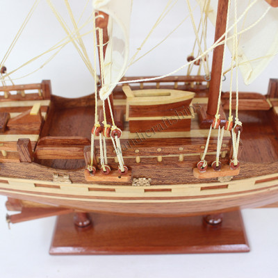 Mô hình thuyền buôn France II 56cm Thuận Buồm Xuôi Gió