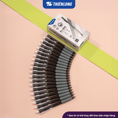 Combo 5-10-20 Bút Bi Thiên Long TL-095 - Tự động thu ngòi khi cài vào túi áo