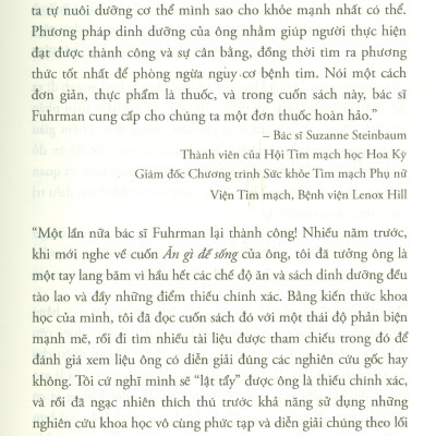 DINH DƯỠNG LÀNH MẠNH, NGẠI GÌ BỆNH TIM 