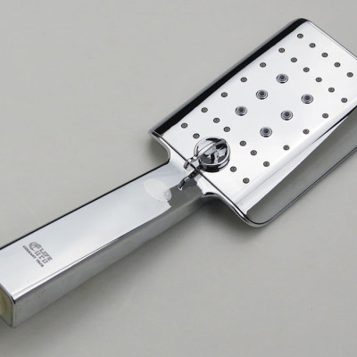 Tay sen vuông 3 chế độ chảy nhựa ABS mạ Chrome sáng bóng Eurolife EL-H201 (Trắng bạc)