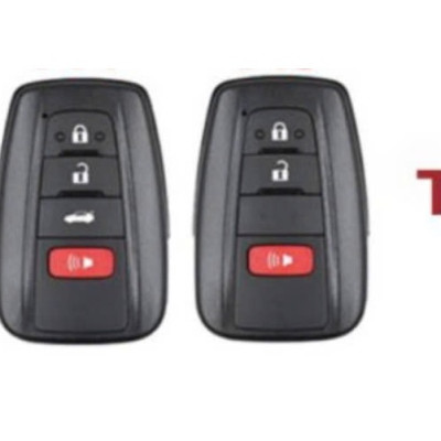 Bao da ép phom Handmade bọc chìa khóa xe ô tô TOYOTA da cá sấu sang trọng