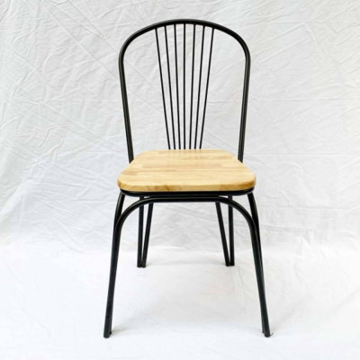 Ghế café Marcello mặt gỗ IBIE nhiều tùy chọn
