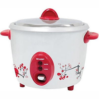 Nồi cơm điện Sharp 0.6 lít KSH-D06V - Hàng chính hãng