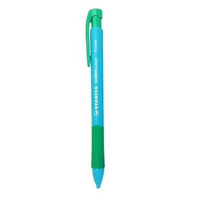 Bút chì bấm STABILO COM4pencil - Nét 0.7mm, màu xanh (MP6637-BU)