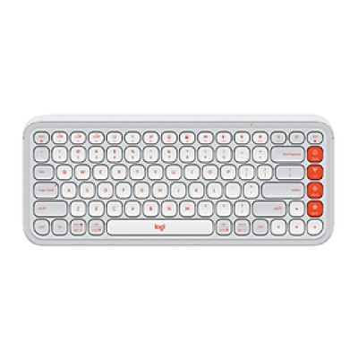 Bàn Phím Không Dây Logitech POP ICON KEYS (Bluetooth/USB) - Hàng Chính Hãng