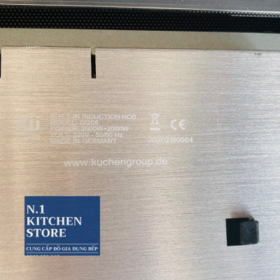 Bếp 2 Từ GI 208 - KUCHEN ĐỨC - Hàng Chính Hãng
