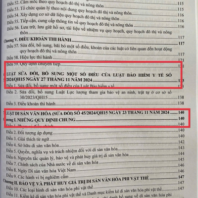 Hệ Thống Toàn Văn 18 Luật
