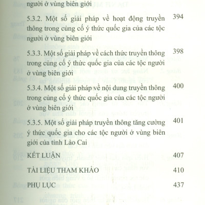 Truyền Thông Và Ý Thức Quốc Gia Của Một Số Tộc Người Ở Vùng Biên Giới Việt Nam - Trung Quốc (Sách chuyên khảo) - Viện Hàn lâm Khoa học Xã hội Việt Nam - Viện Dân tộc học; Trần Hồng Thu chủ biên 