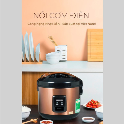 Nồi Cơm Điện HAMM HRC-1203 (1.2 lít) - Hàng Chính Hãng