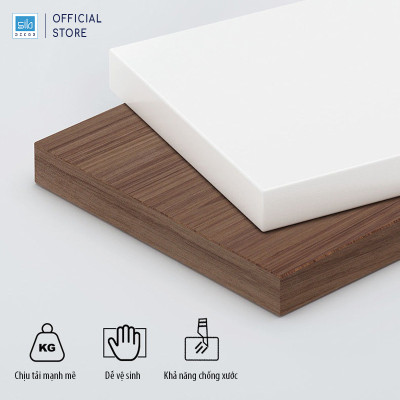 Tủ Quần Áo Hiện Đại Màu Trắng Phối Walnut Thương Hiệu SIB Decor TA10