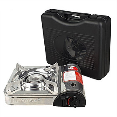 Bếp Ga Mini Inox,Bếp Ga Du Lịch Hayasa Ha-8103I Chất Liệu Inox Siêu Bền Có Hộp Đựng Cao Cấp-Hàng Chính Hãng