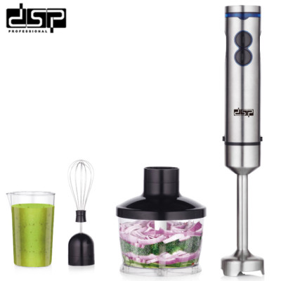 Máy xay sinh tố cầm tay inox 4 trong 1 DSP KM1040 - 2 cối xay 500-700ml - Công suất: 700W - Hàng Chính Hãng