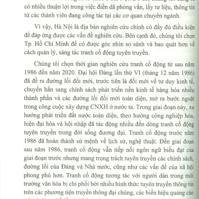 Tranh Cổ Động Việt Nam Sau Năm 1986 Từ Góc Nhìn Văn Hóa (Sách chuyên khảo) 