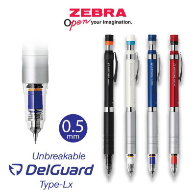 Viết chì bấm không gãy Zebra Delguard LX 0.5mm 