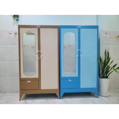 Tủ sắt quần áo 1.6m x 0.9m