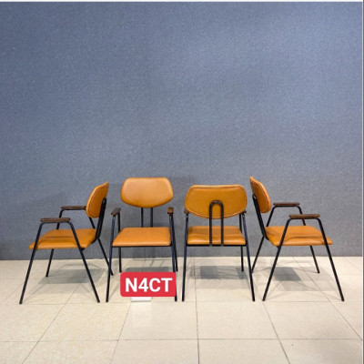 Ghế ngồi phòng ăn Juno Sofa N4CT chân sắt 50 x 60 x 89 cm