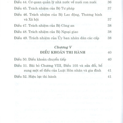 Luật Nuôi Con Nuôi Năm 2010