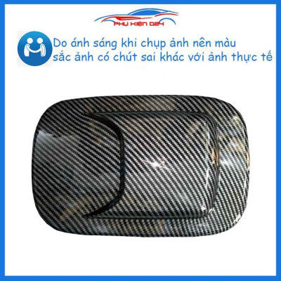 Ốp nắp bình xăng CRV 2018-2019-2020 vân cacbon chống trầy trang trí ô tô