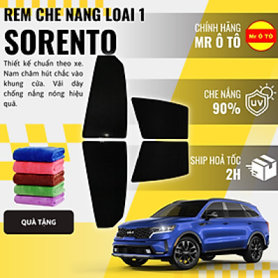 Rèm Che Nắng Xe Kia Sorento Loại 1 Mr Ô TÔ Bảo Hành 24 tháng Cam Kết Chuẩn Khít Theo Xe
