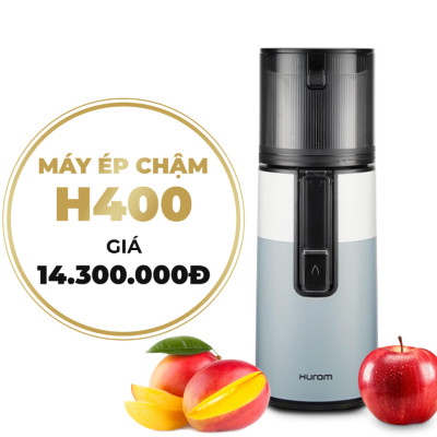 Máy ép chậm Hurom H400 - Bảo hành động cơ 10 năm - Hàng chính hãng
