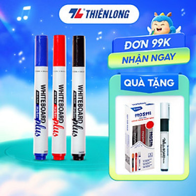 Bút lông bảng - White Board Marker Thiên Long WB-03 Plus - Màu mực mới đậm nét hơn