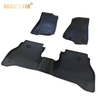 Thảm lót sàn xe ô tô Jeep Gladiator 2022 (sd) nhãn hiệu Macsim chất liệu tpe
