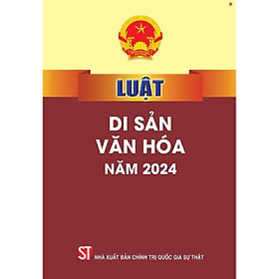 Sách Luật di sản văn hóa năm 2024