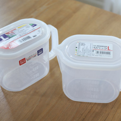 Hộp bảo quản thực phẩm có tay cầm 1000ml - Hàng nội địa Nhật Bản