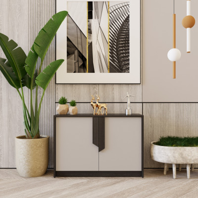 [Happy Home Furniture] PONIX, Tủ lưu trữ 2 cánh mở, 90cm x 32cm x 62cm ( DxRxC), TCM_111
