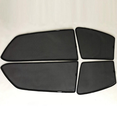 Bộ 4 miếng chắn nắng vải lưới gắn nam châm dành cho HYUNDAI I10 SEDAN