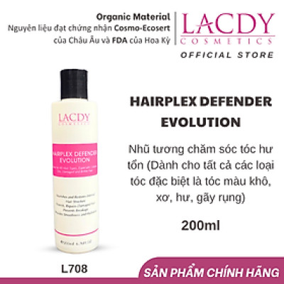 Nhũ tương chăm sóc tóc hư tổn Lacdy (Dành cho tất cả các loại tóc đặc biệt là tóc màu khô, xơ, hư, gãy rụng) L708 200ml