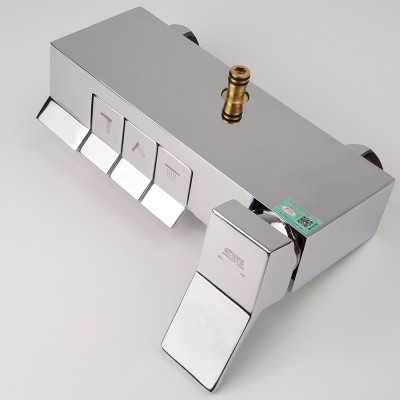 Cây sen nóng lạnh Đồng mạ Chrome Eurolife EL-SC911 (Trắng bạc)