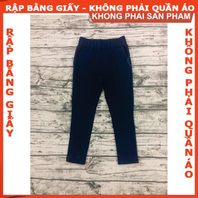 Rập giấy quần dài thun bé trai mã B03 (BẢN VẼ)