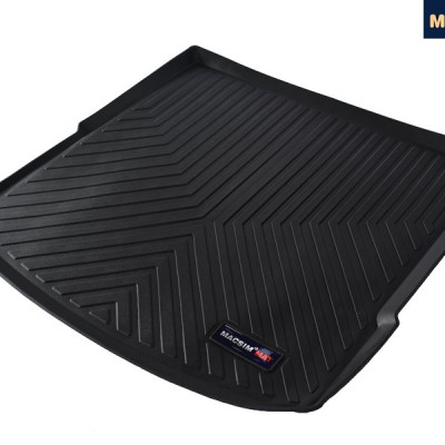 Thảm lót cốp xe ô tô Mercedes GLE 2016-2019 nhãn hiệu Macsim chất liệu TPV cao cấp màu đen (025)